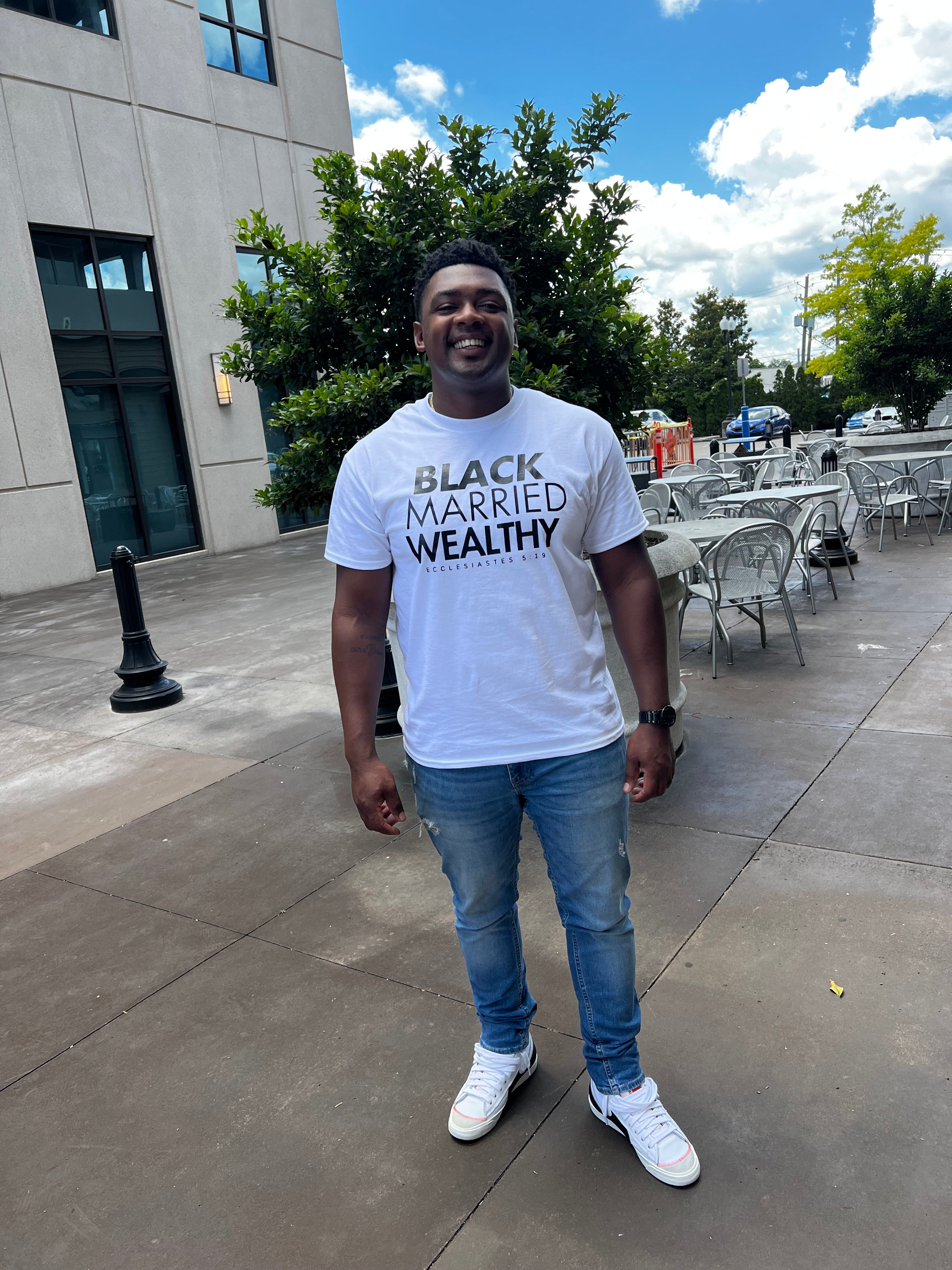 Black Married Wealthy Tee