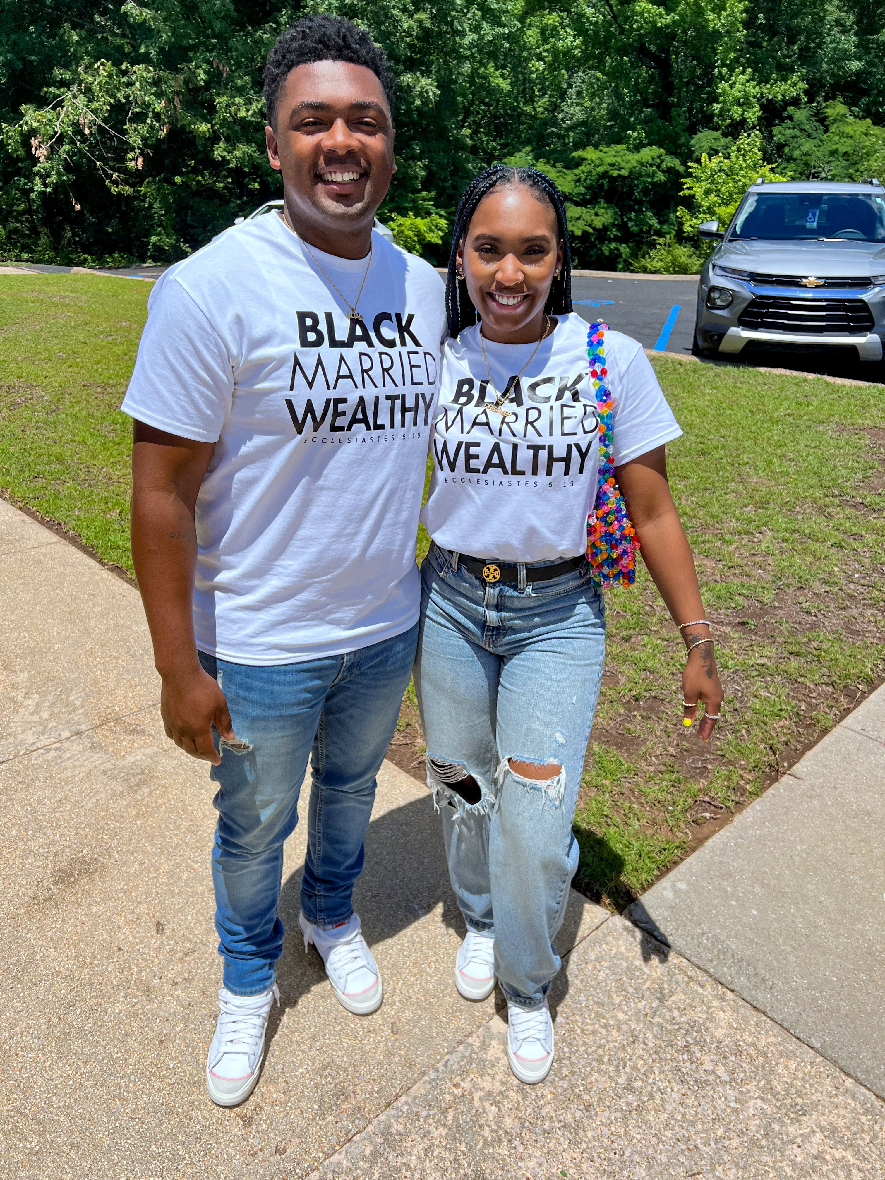 Black Married Wealthy Tee